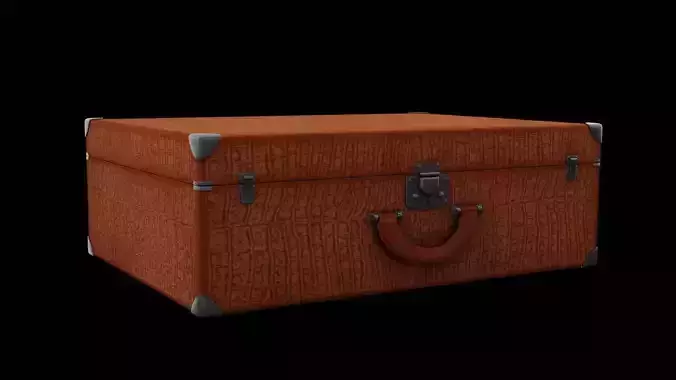 Brown Suitcase