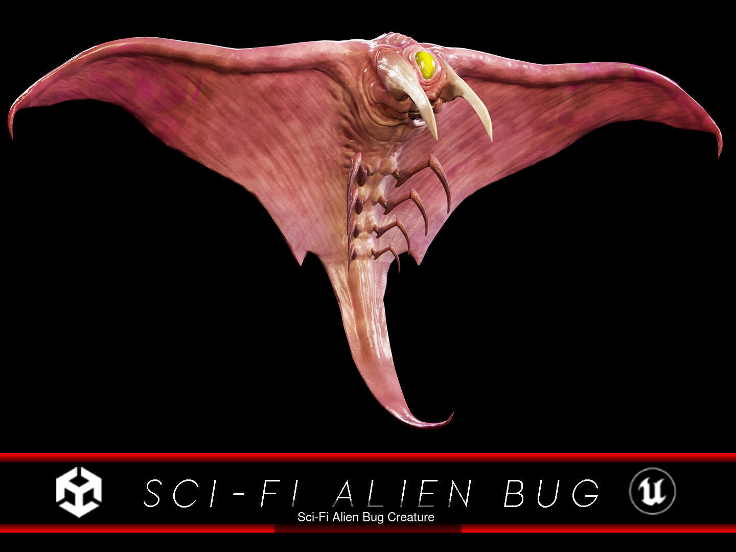 Alien Creatures  3D Model Collection_6