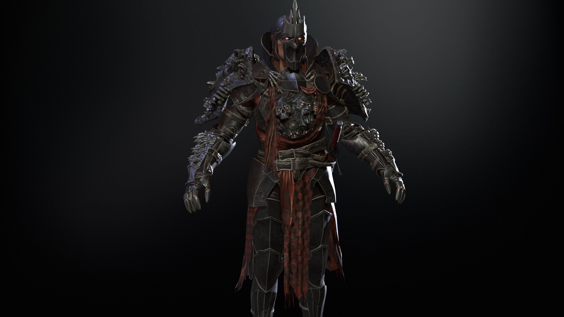 DarkKnight Remaster Low-poly 3D model_24