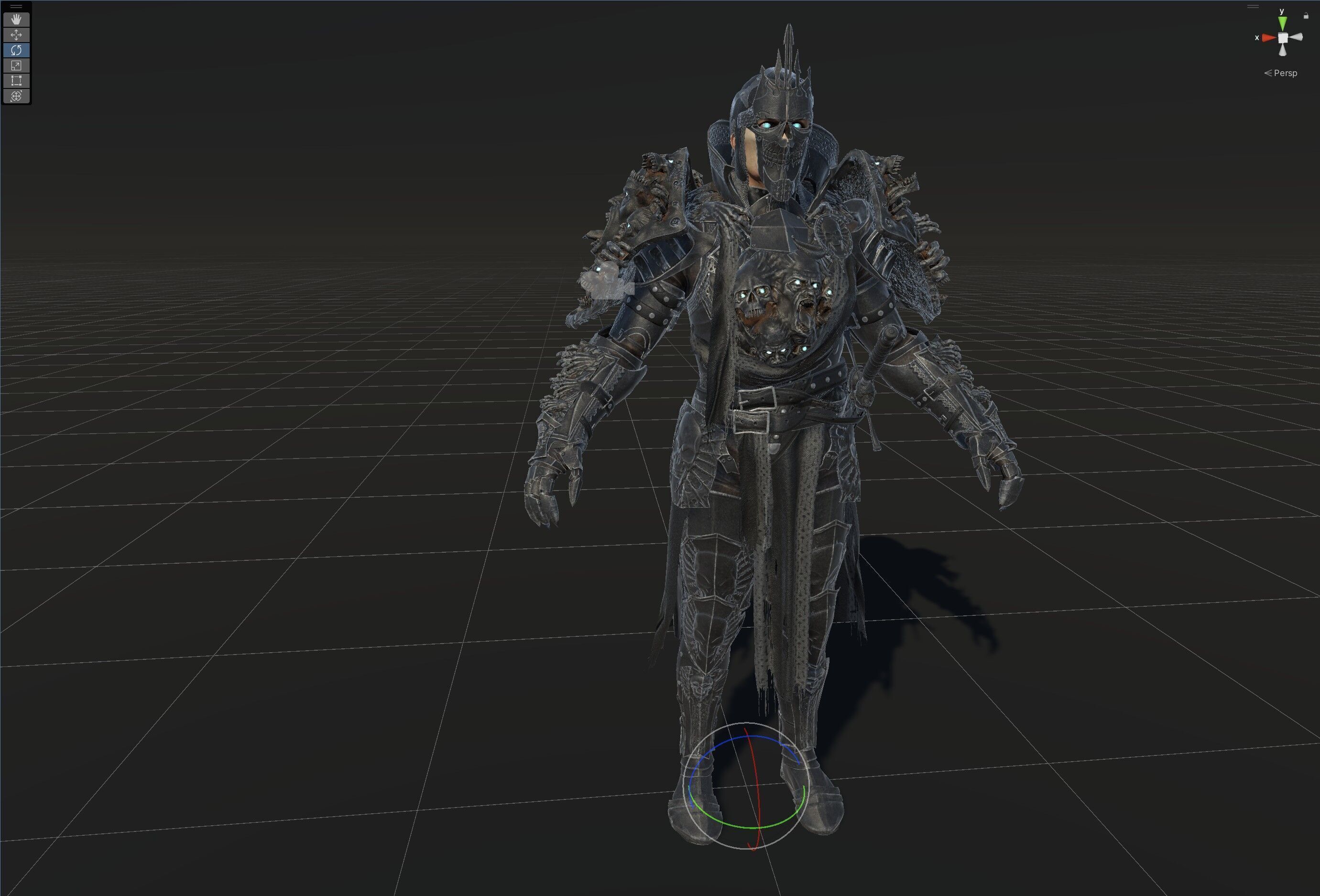 DarkKnight Remaster Low-poly 3D model_36