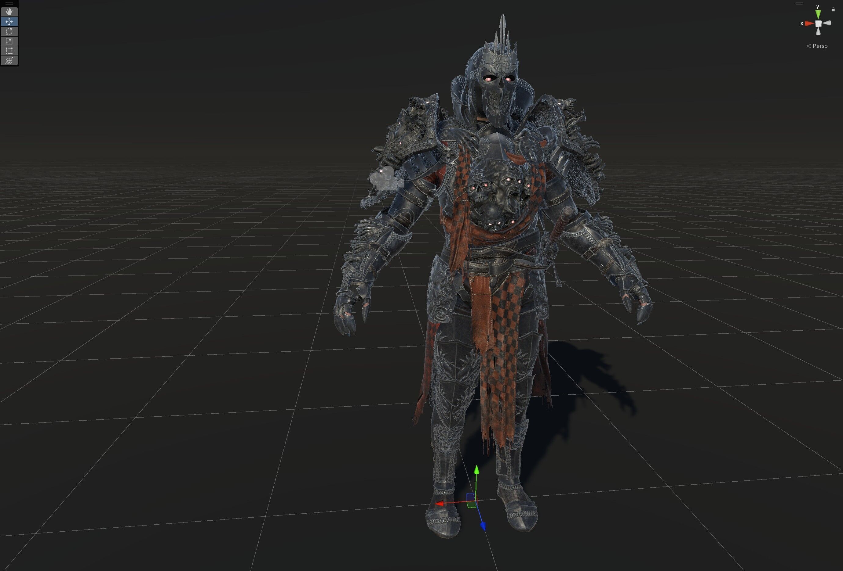 DarkKnight Remaster Low-poly 3D model_33