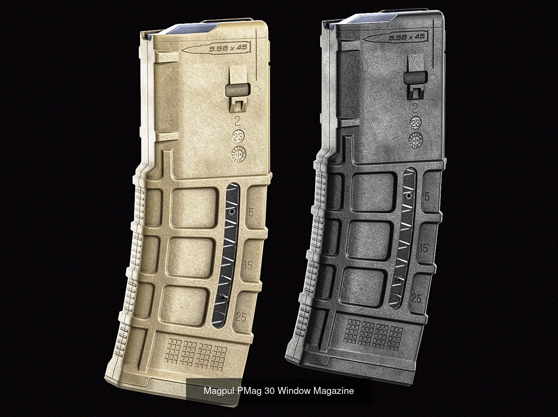 Magpul 556x45 Magazines 3D Model Collection_5