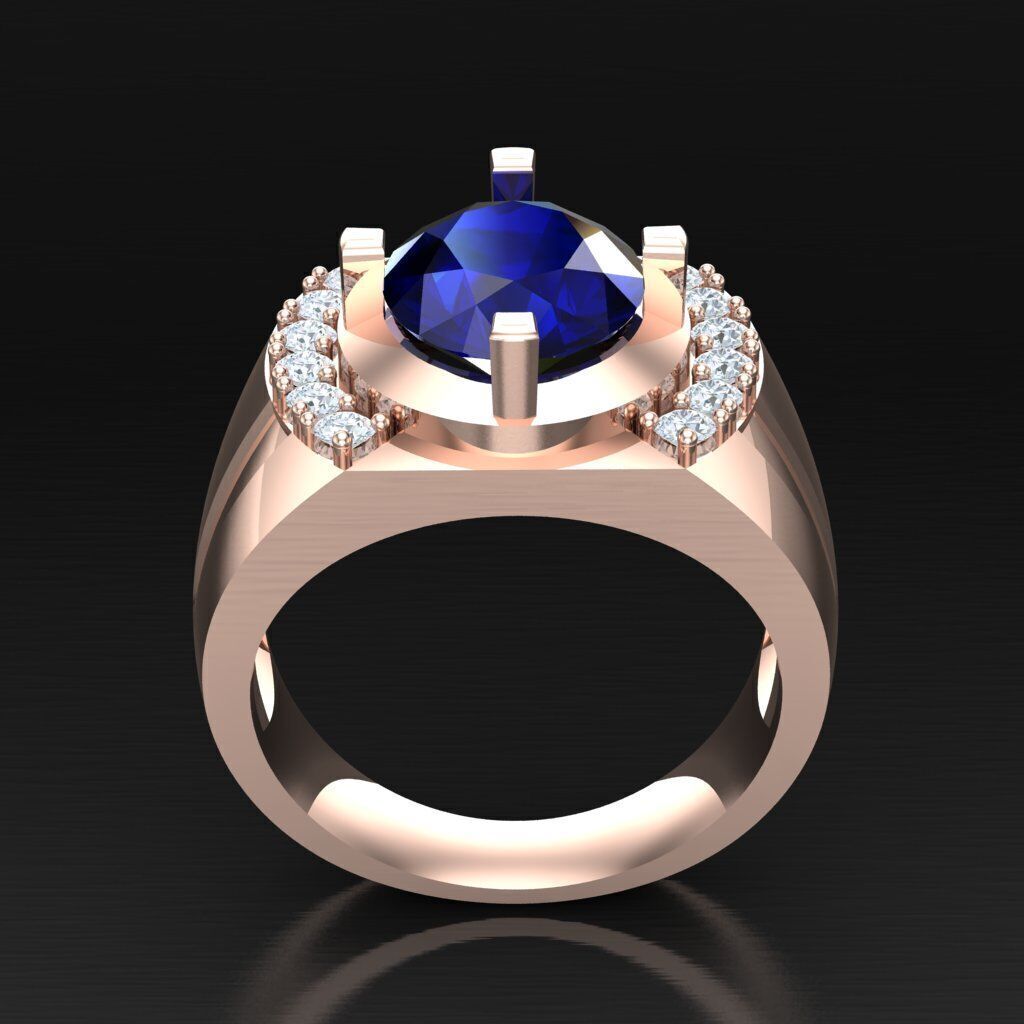 Super Sale Man Ring Jewelry 3MR100 3D model_7