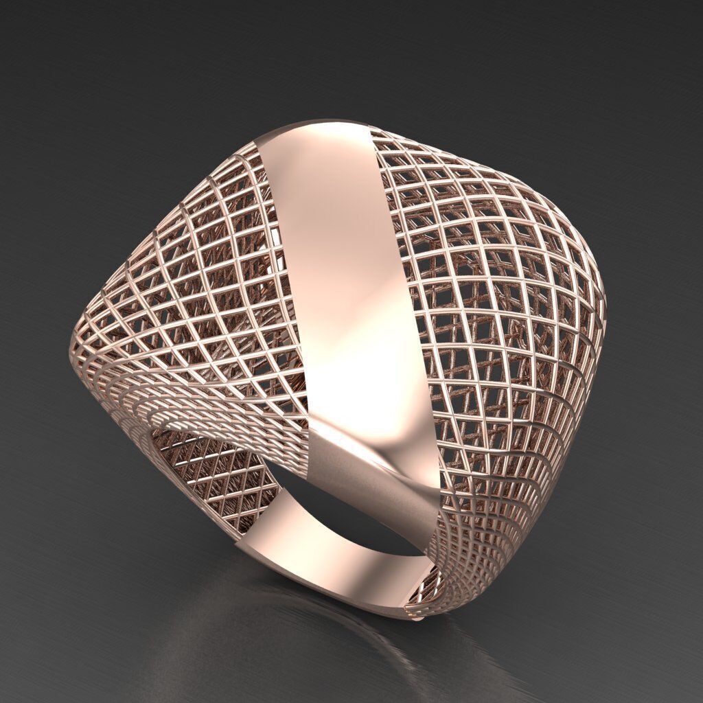 Super Sale Man Ring Jewelry 3MR098 3D model_1