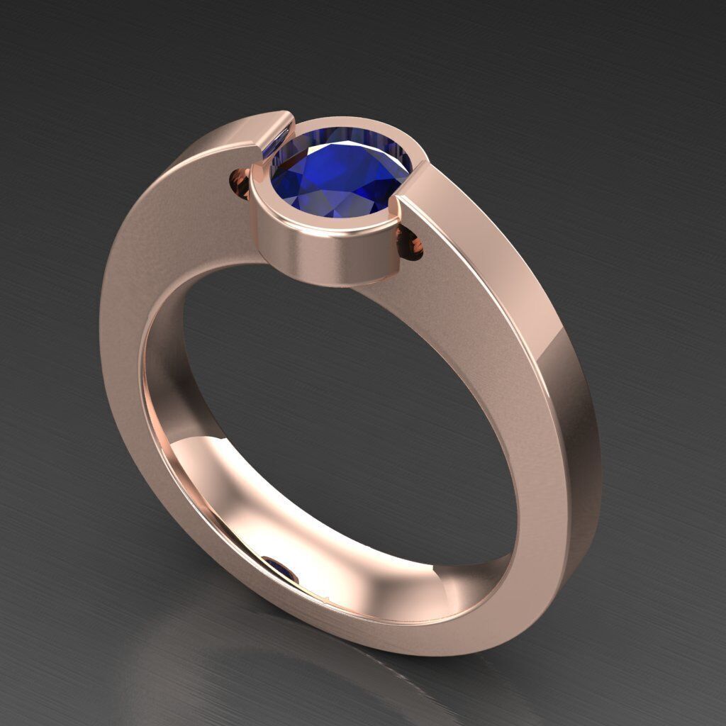 Super Sale Man Ring Jewelry 3MR097 3D model_1