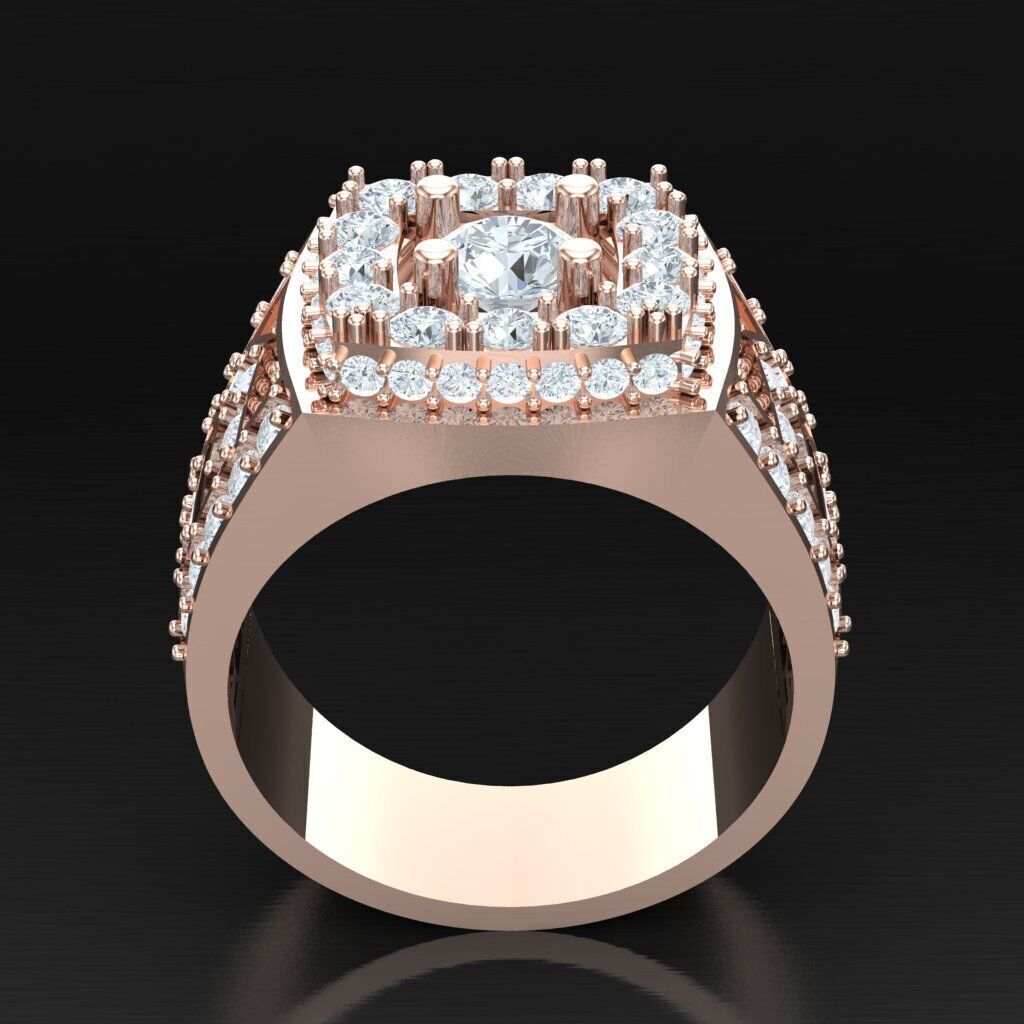 Super Sale Man Ring Jewelry 3MR093 3D model_7