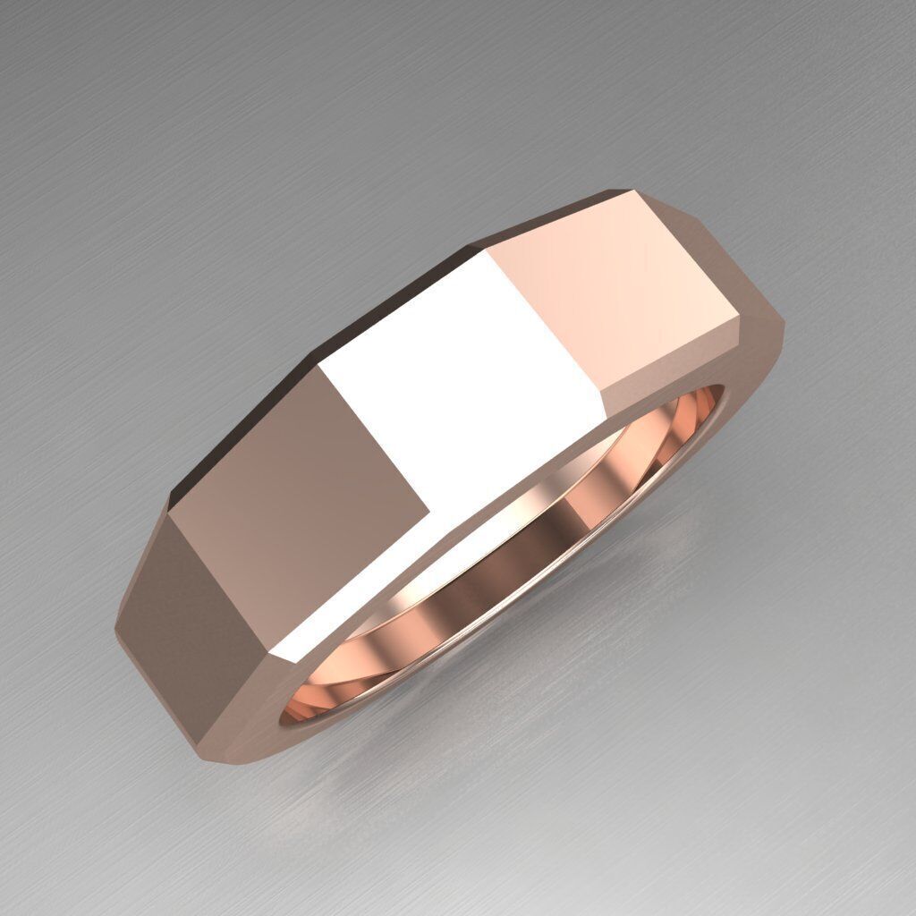Super Sale Man Ring Jewelry 3MR083 3D model_3