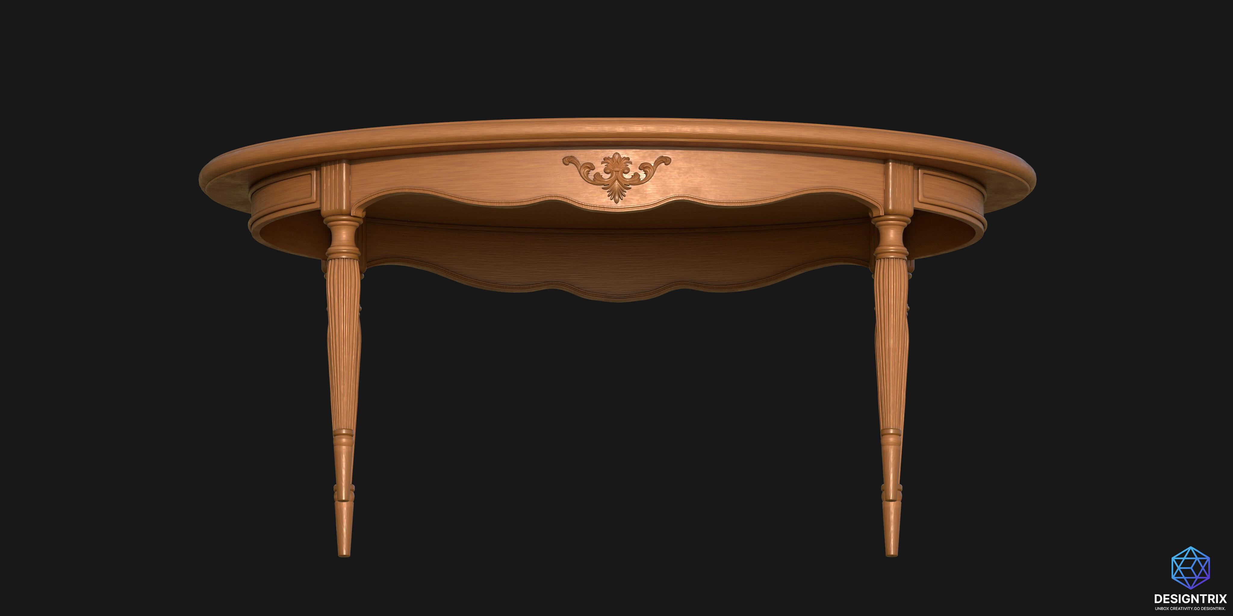 TABLE 3D model_2