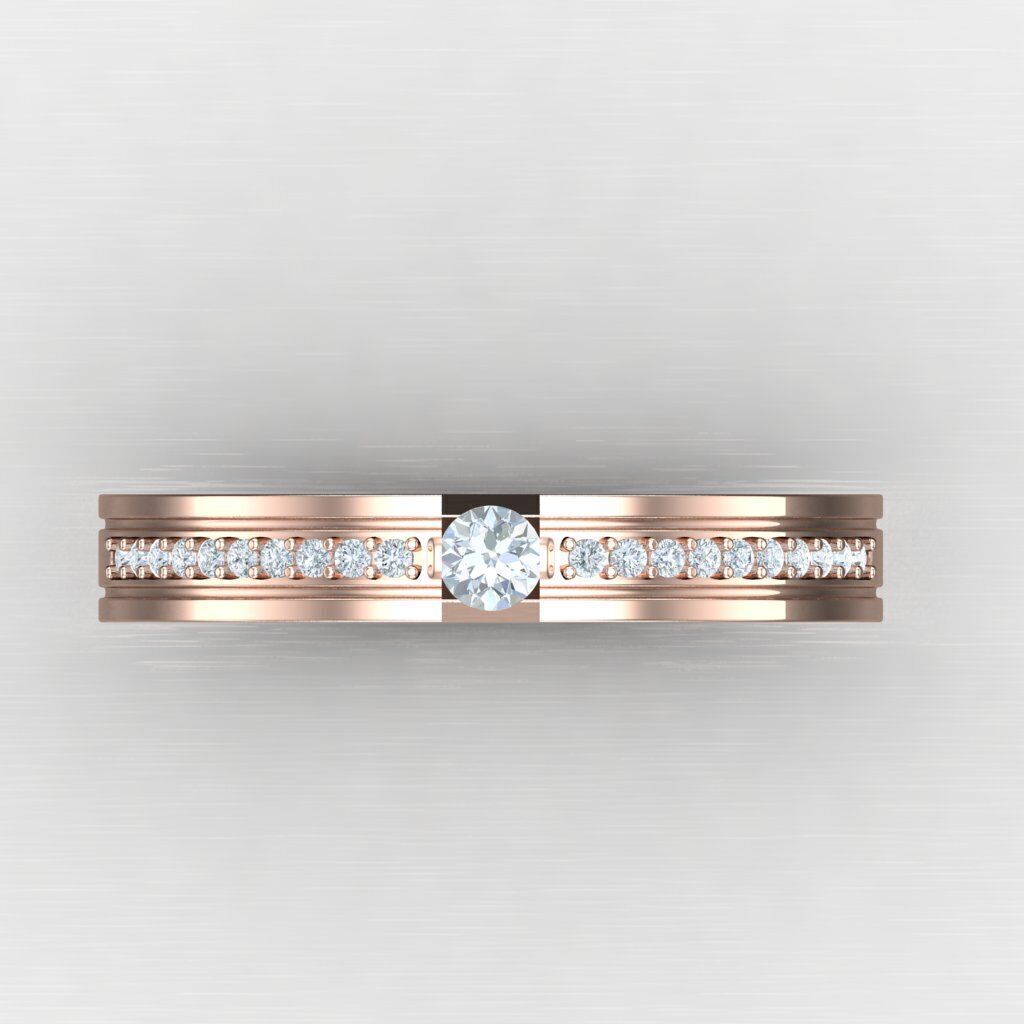 Super Sale Man Ring Jewelry 3MR072 3D model_2