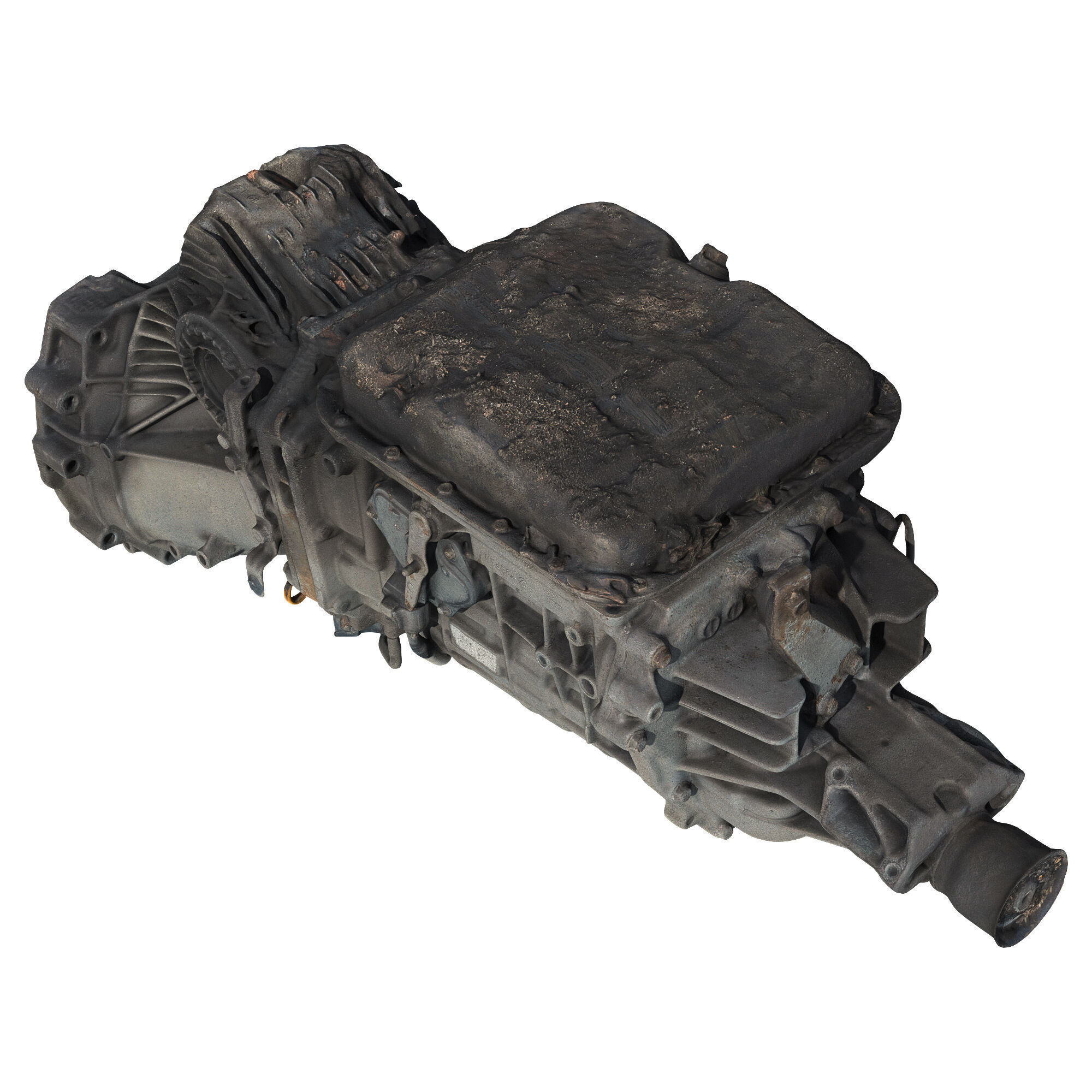 Automatic transmission scan 360 3D model_8