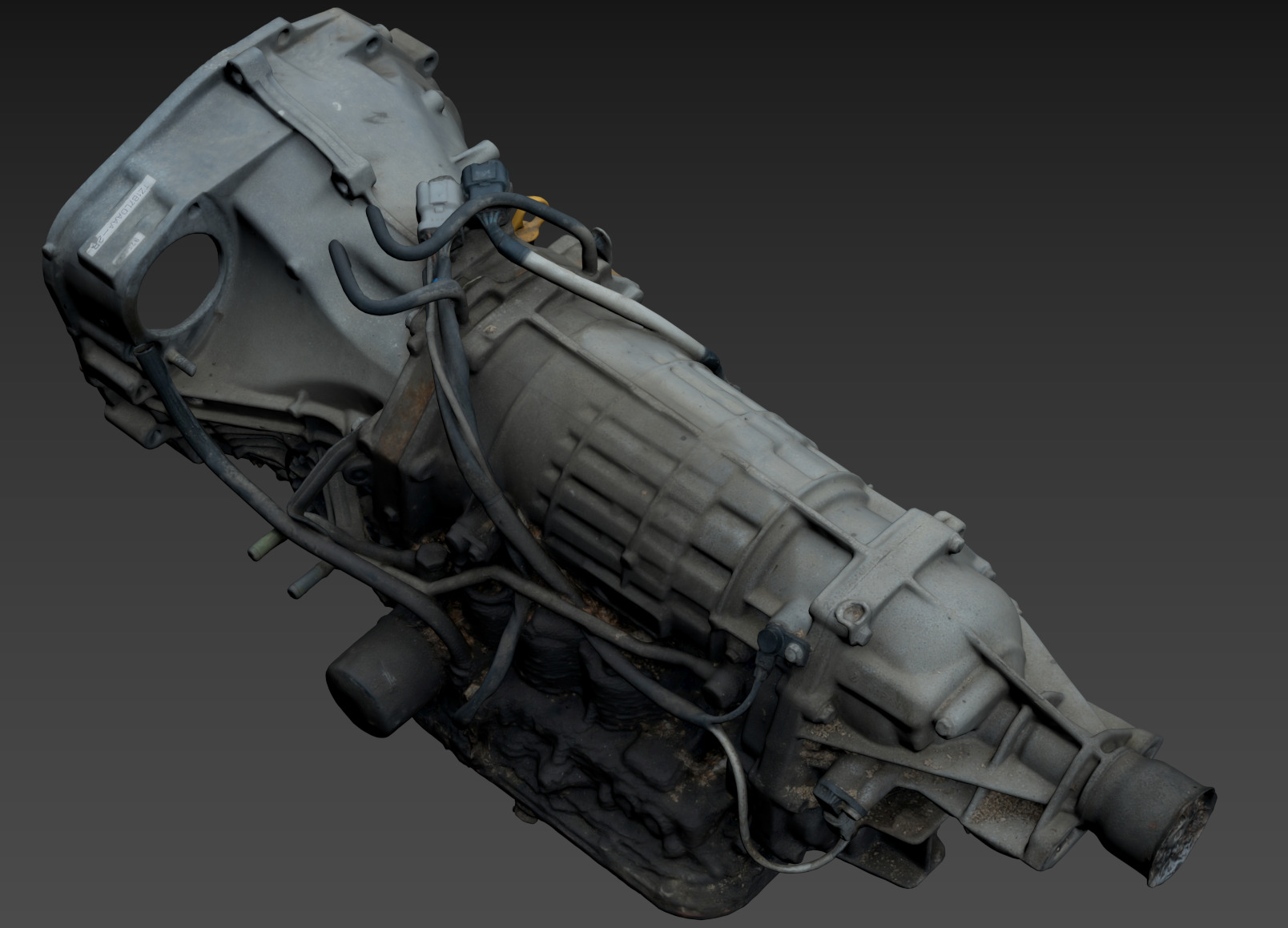 Automatic transmission scan 360 3D model_9