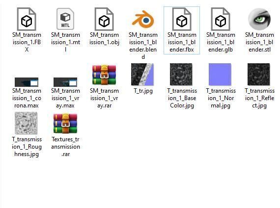 Automatic transmission scan 360 3D model_18