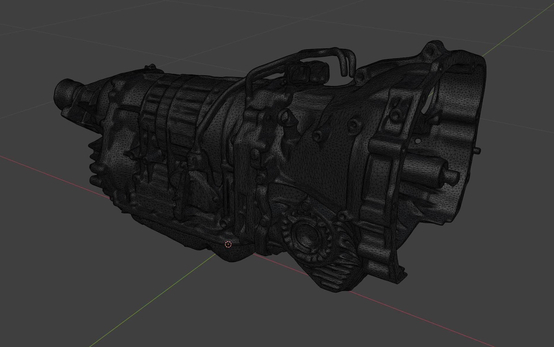 Automatic transmission scan 360 3D model_14