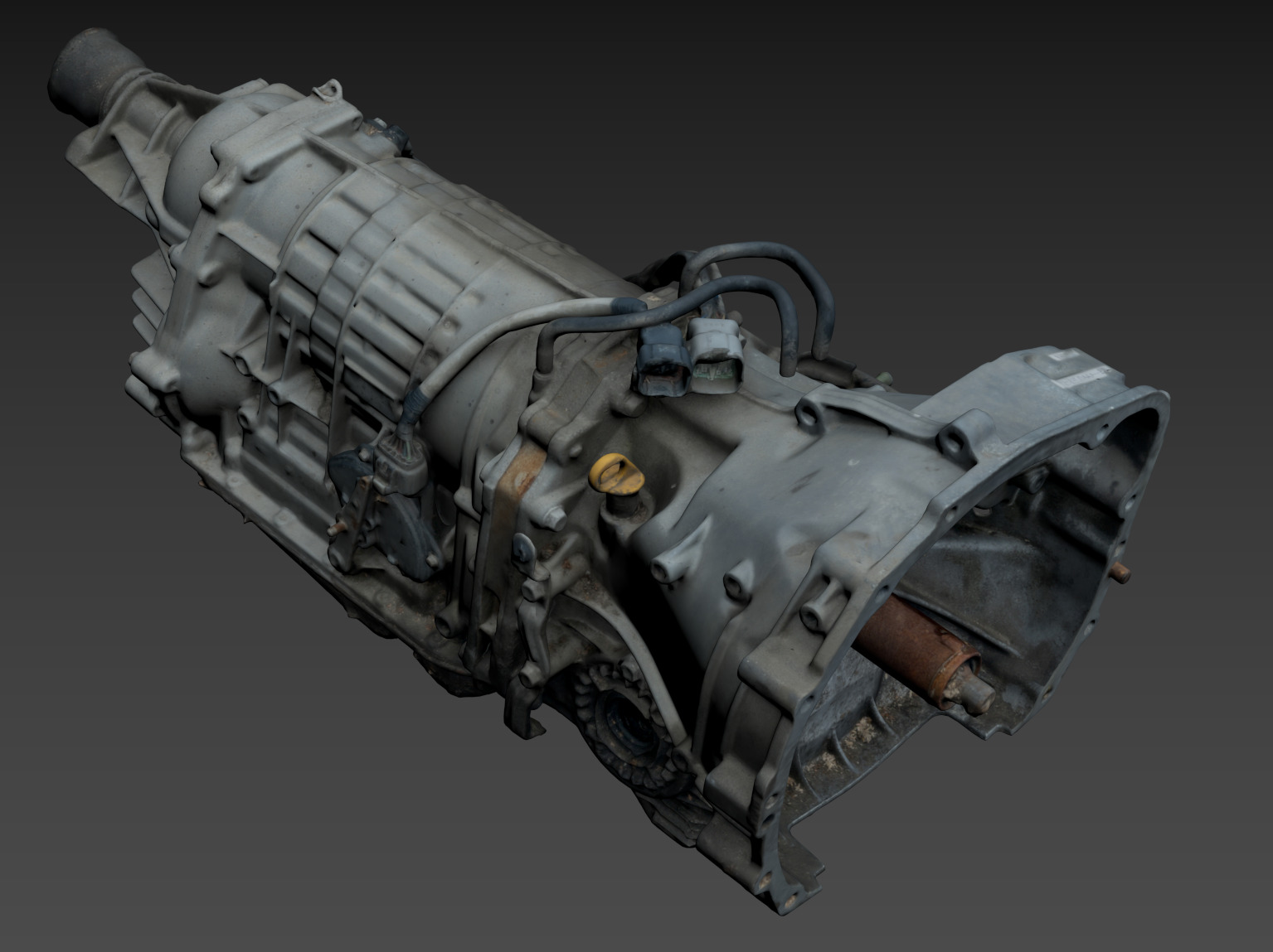 Automatic transmission scan 360 3D model_10