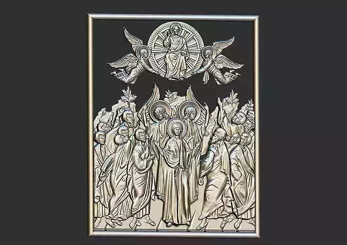 jesus-ascension 3D print model