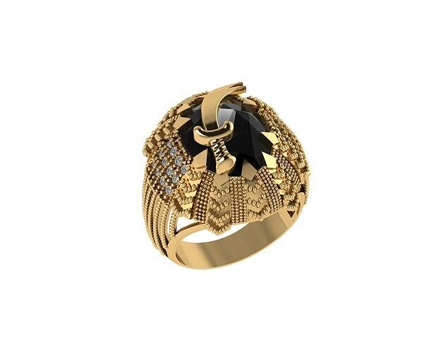 Rings 3D print model