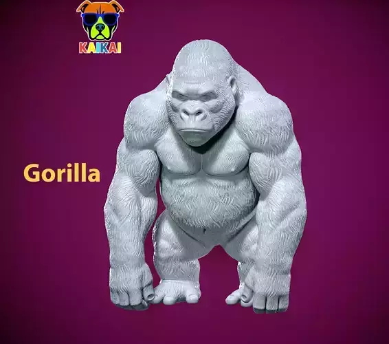 Gorilla statue - kingkong model Urban vibes