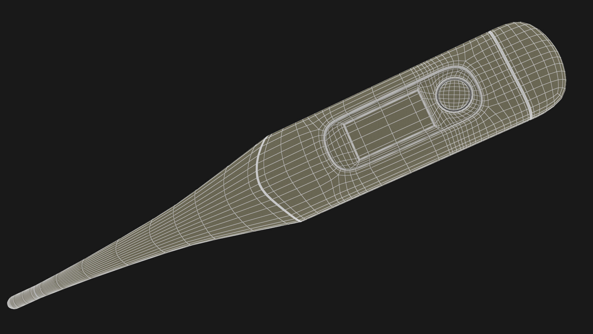 Digital Thermometer 3D model_7