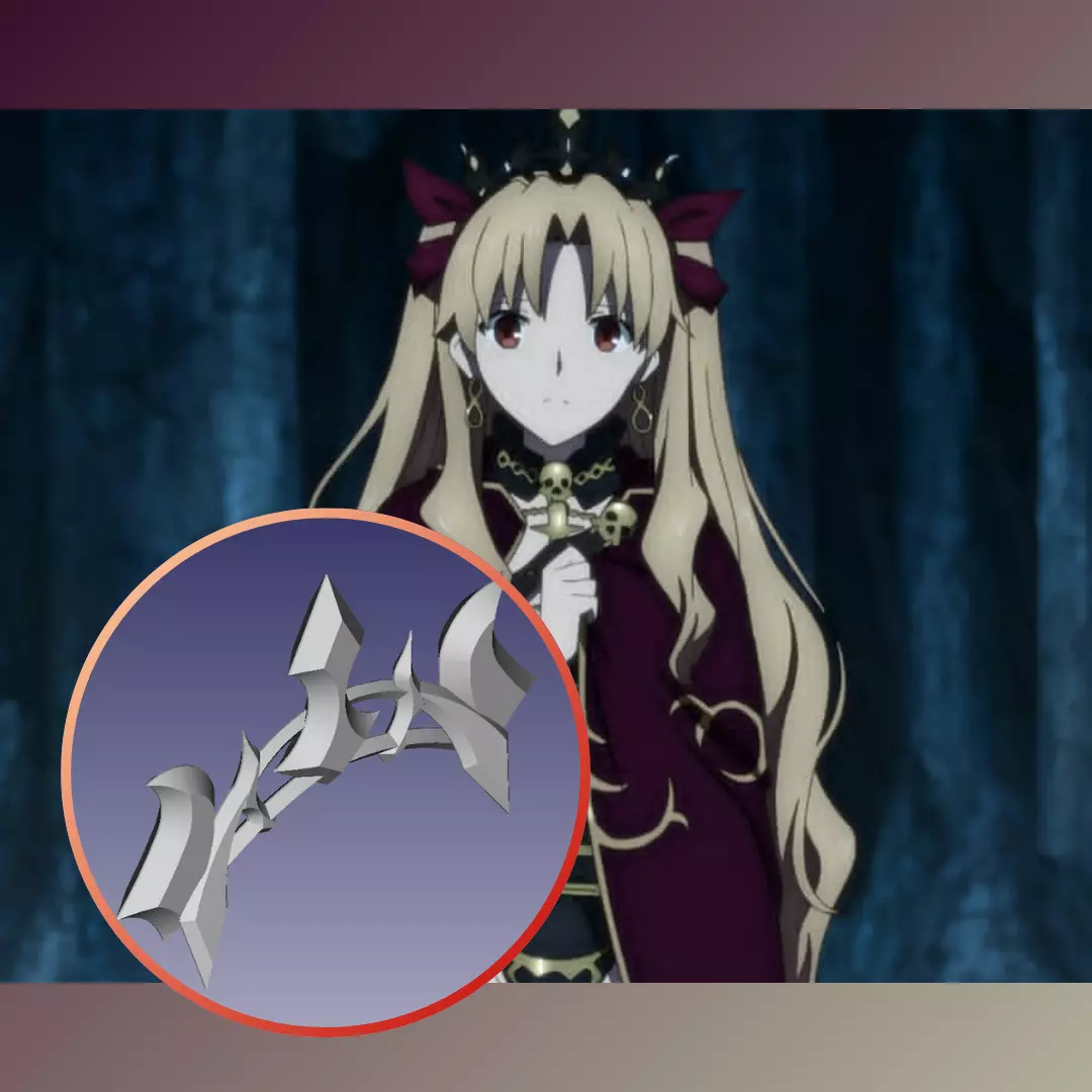 Ereshkigal or The Goddess of Netherworld Crown 3D print model