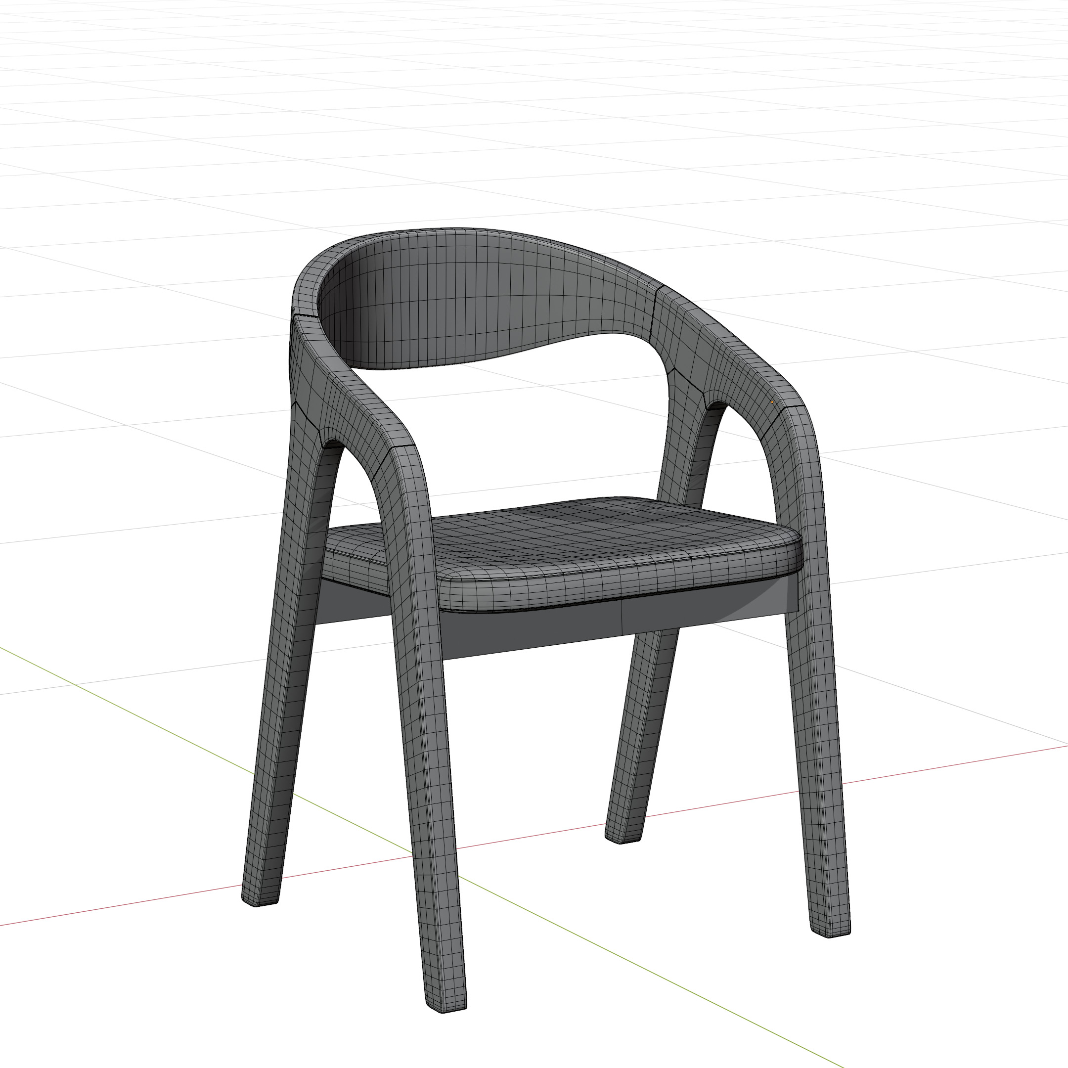 Scachair 3D model_7