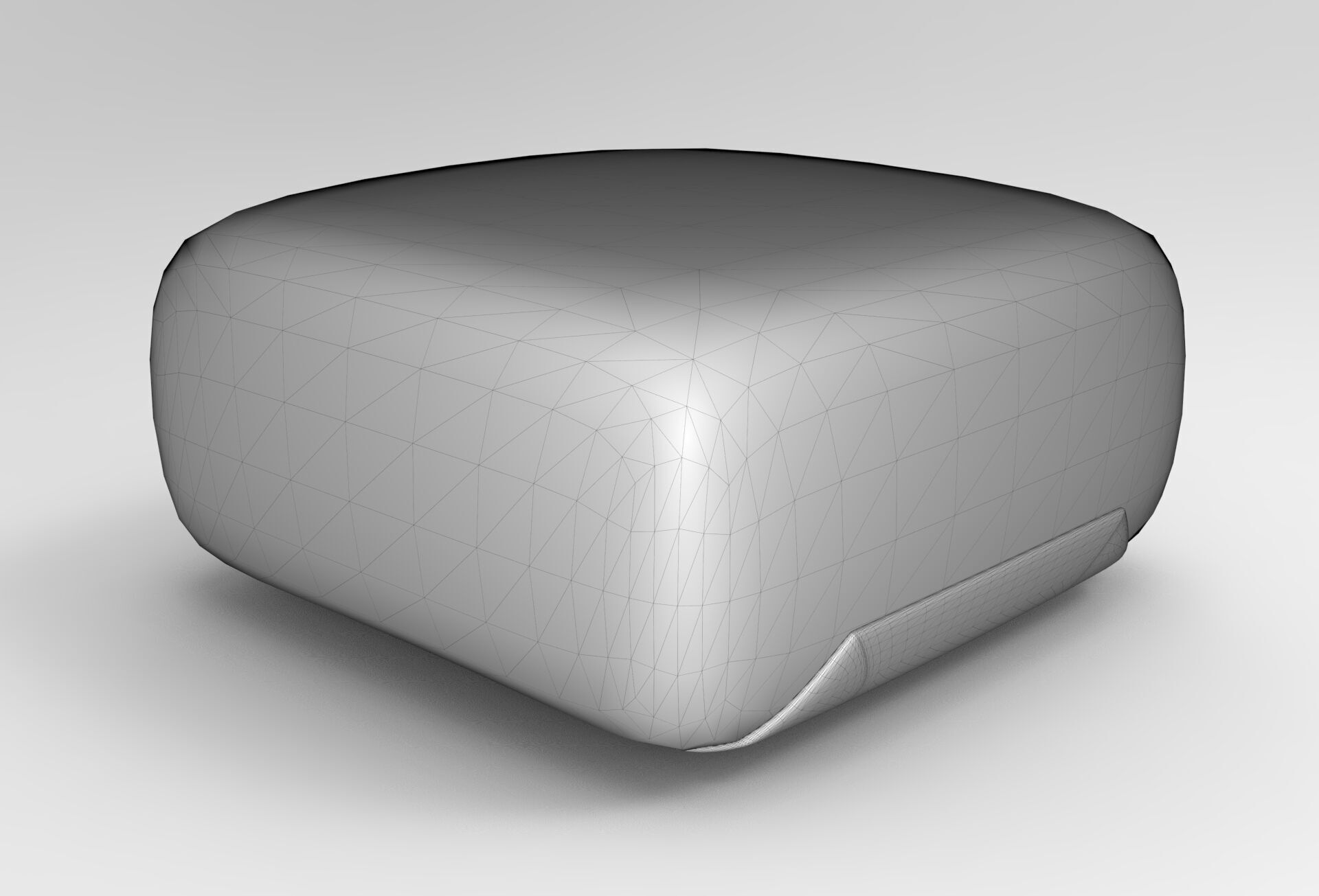 Masty Stool Low-poly 3D model_5