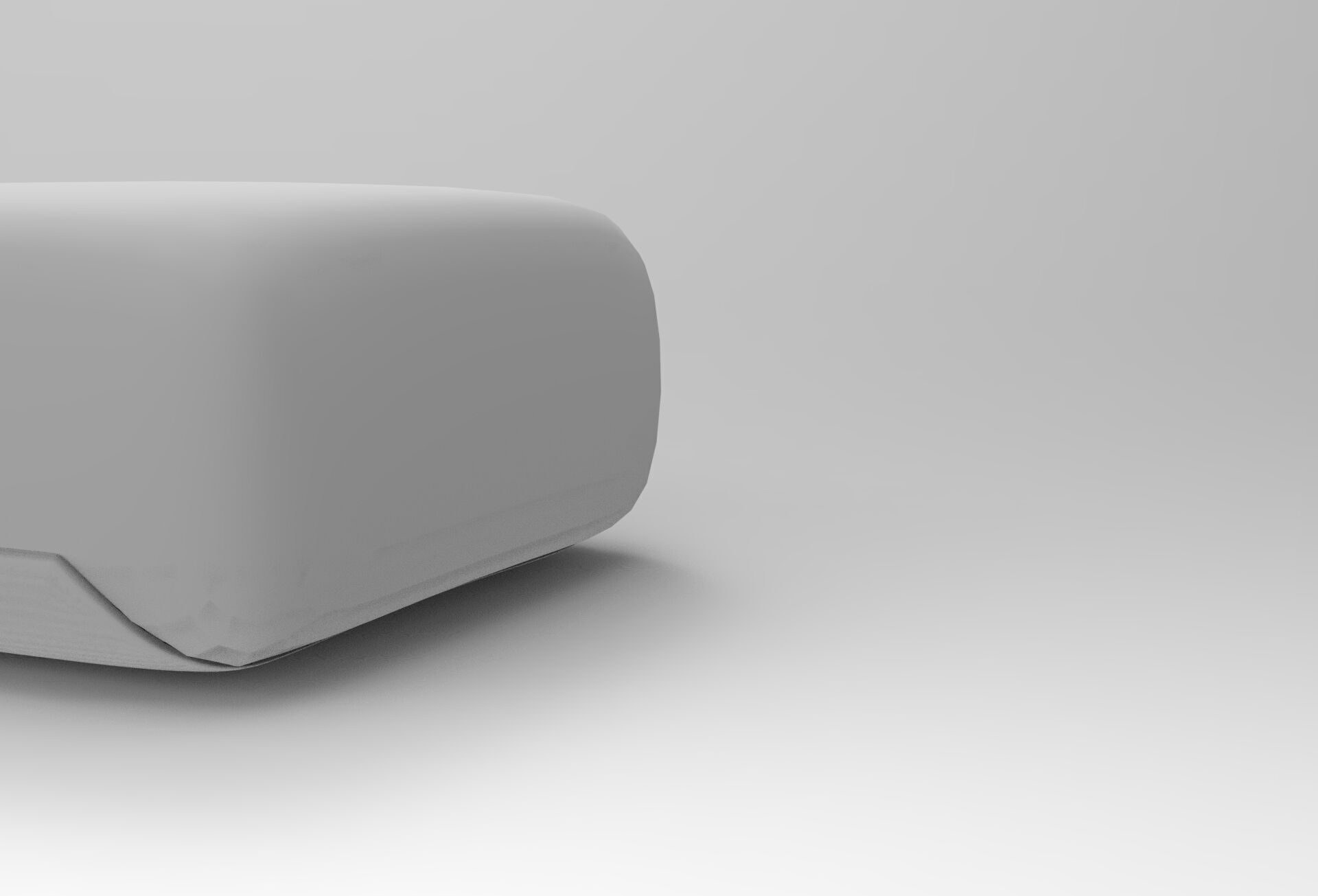 Masty Stool Low-poly 3D model_7