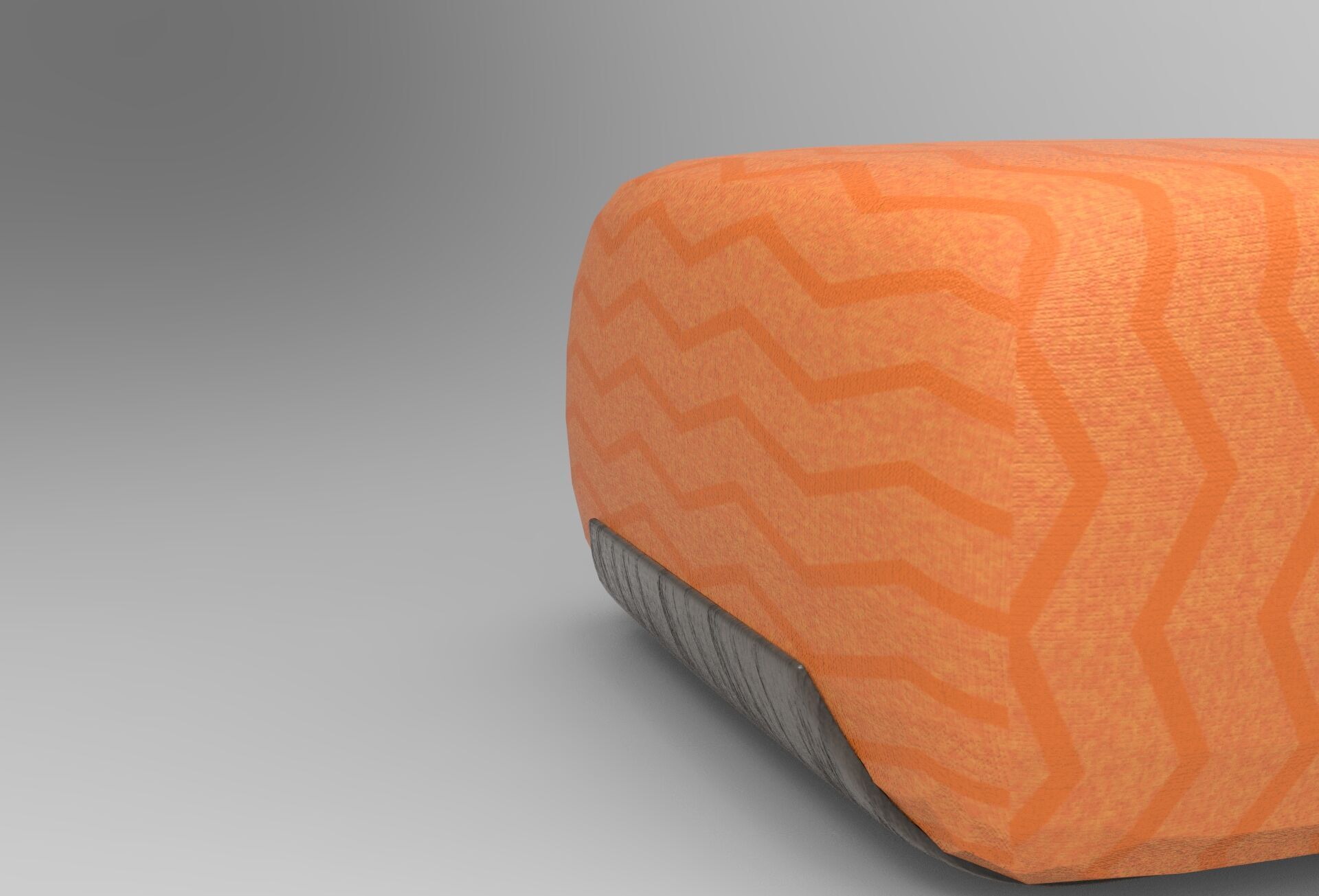 Masty Stool Low-poly 3D model_3