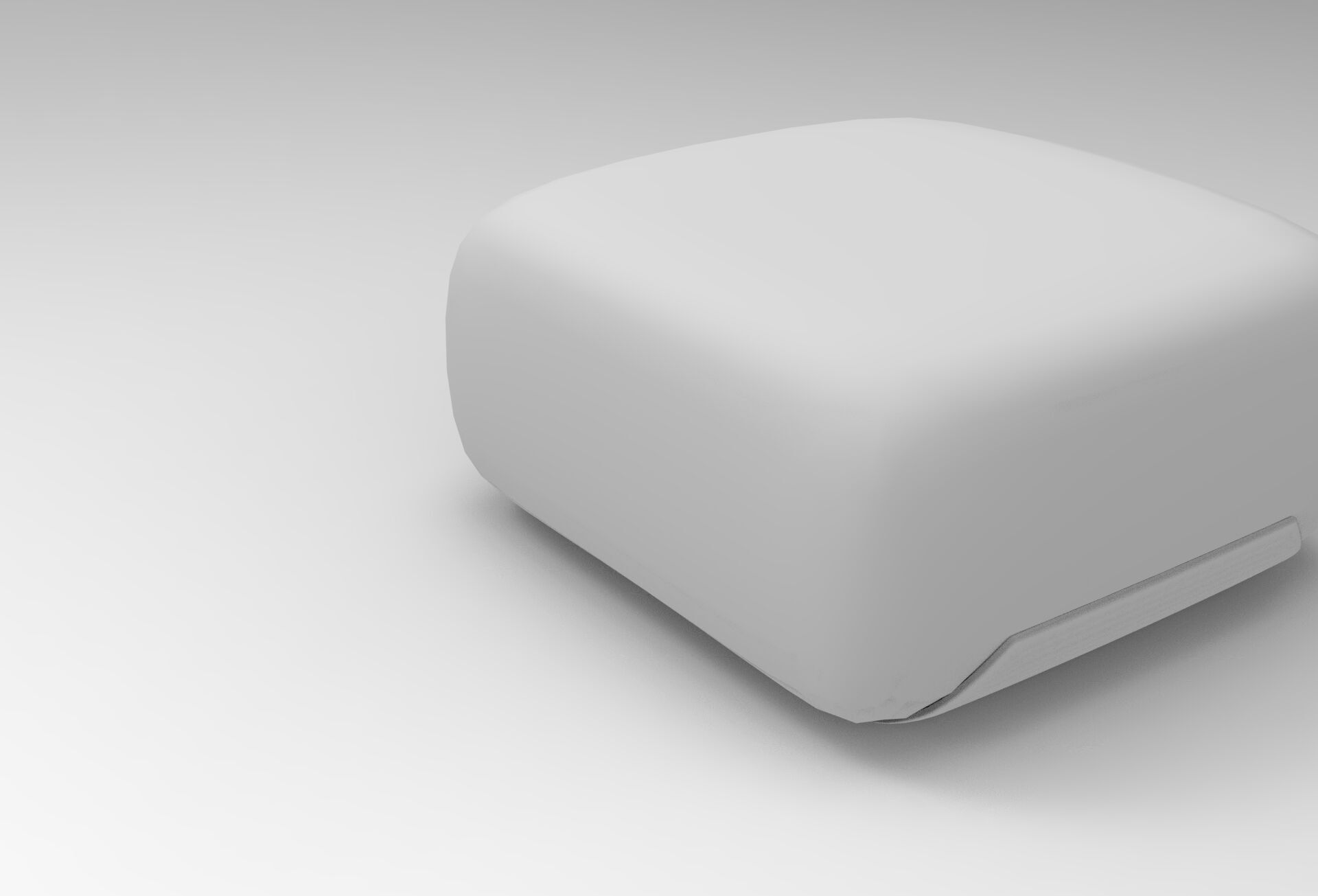 Masty Stool Low-poly 3D model_8