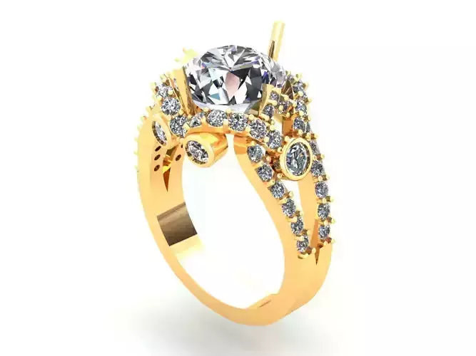 Creative Woman Wedding Ring 377