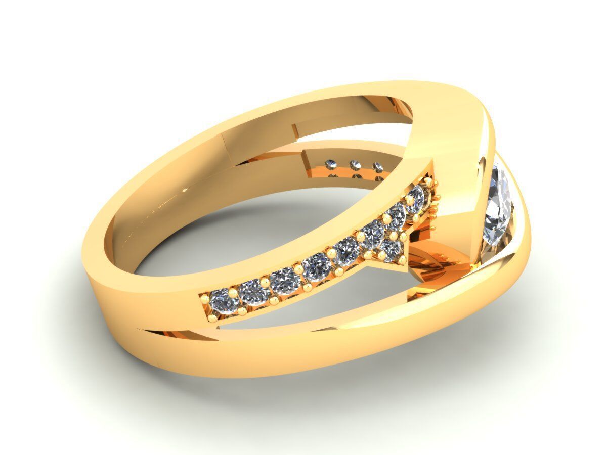 Man Ring 373 3D print model_5