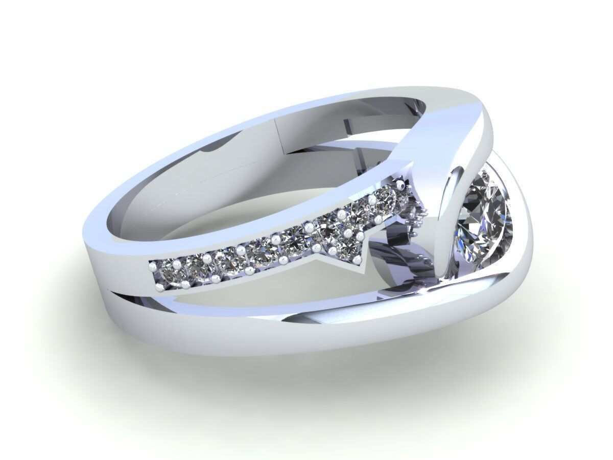 Man Ring 373 3D print model_4