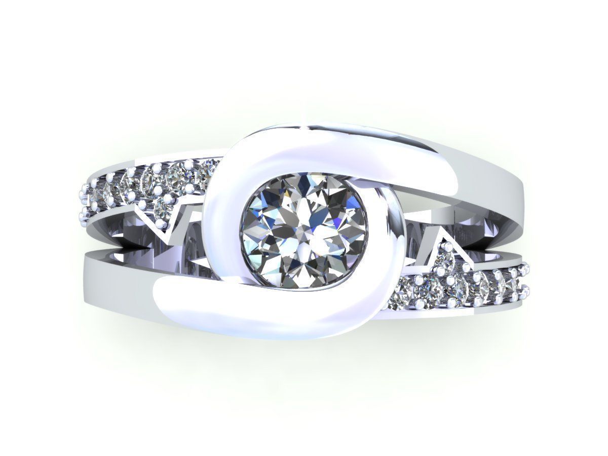 Man Ring 373 3D print model_1