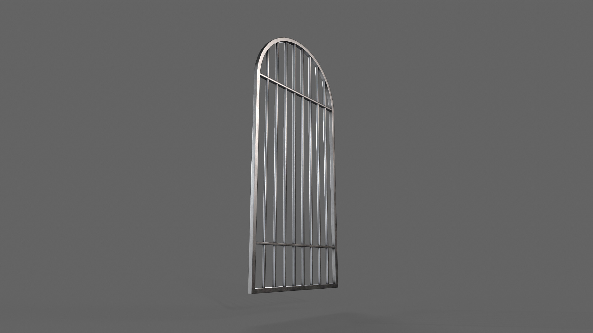 PBR Prison Window 6 Low-poly 3D model_10