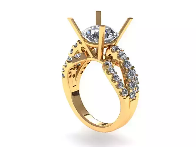 Tension Wedding Ring 439