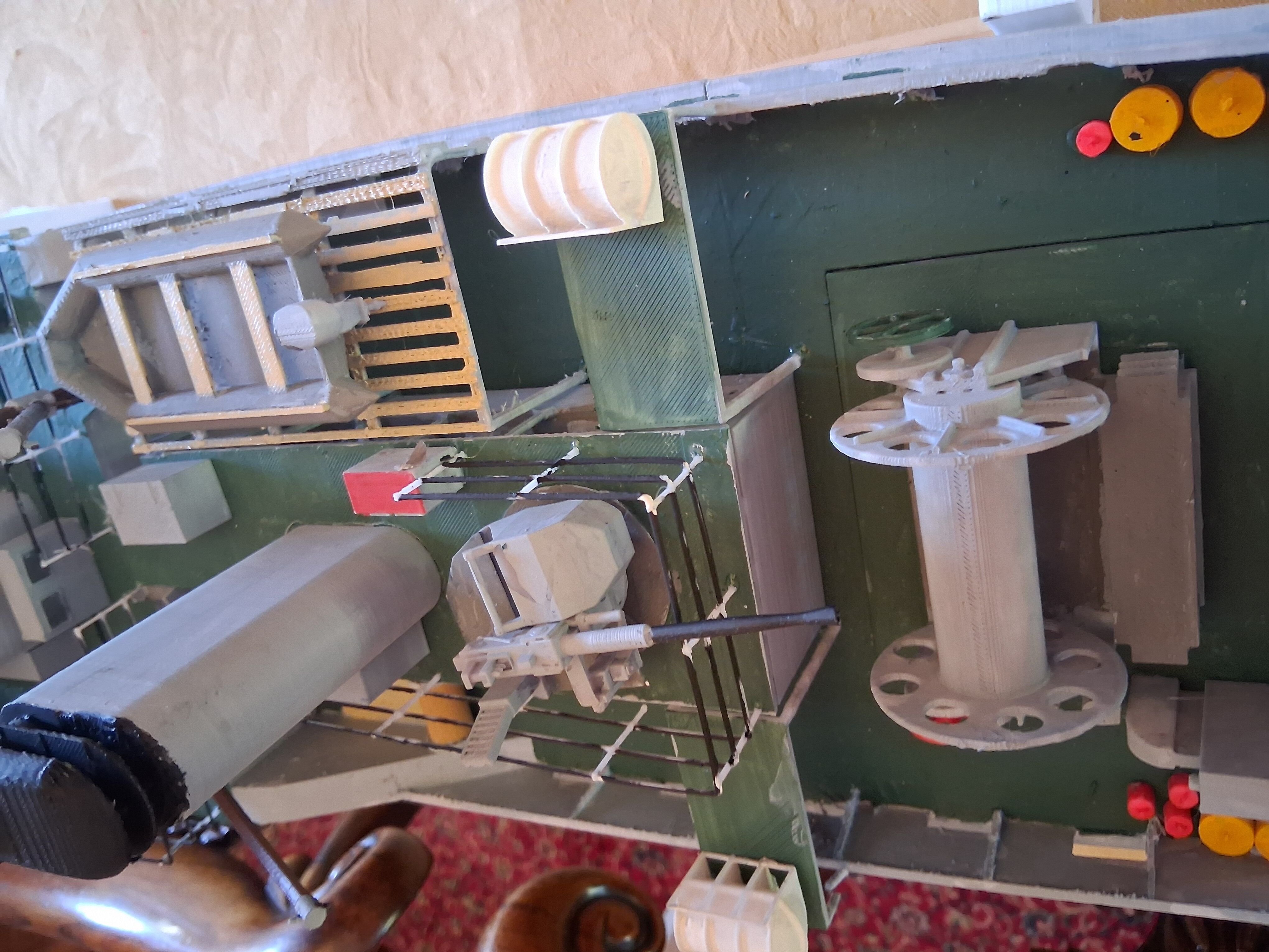 HMS Ton Class Minesweeper radio controlled model 3D print model_11