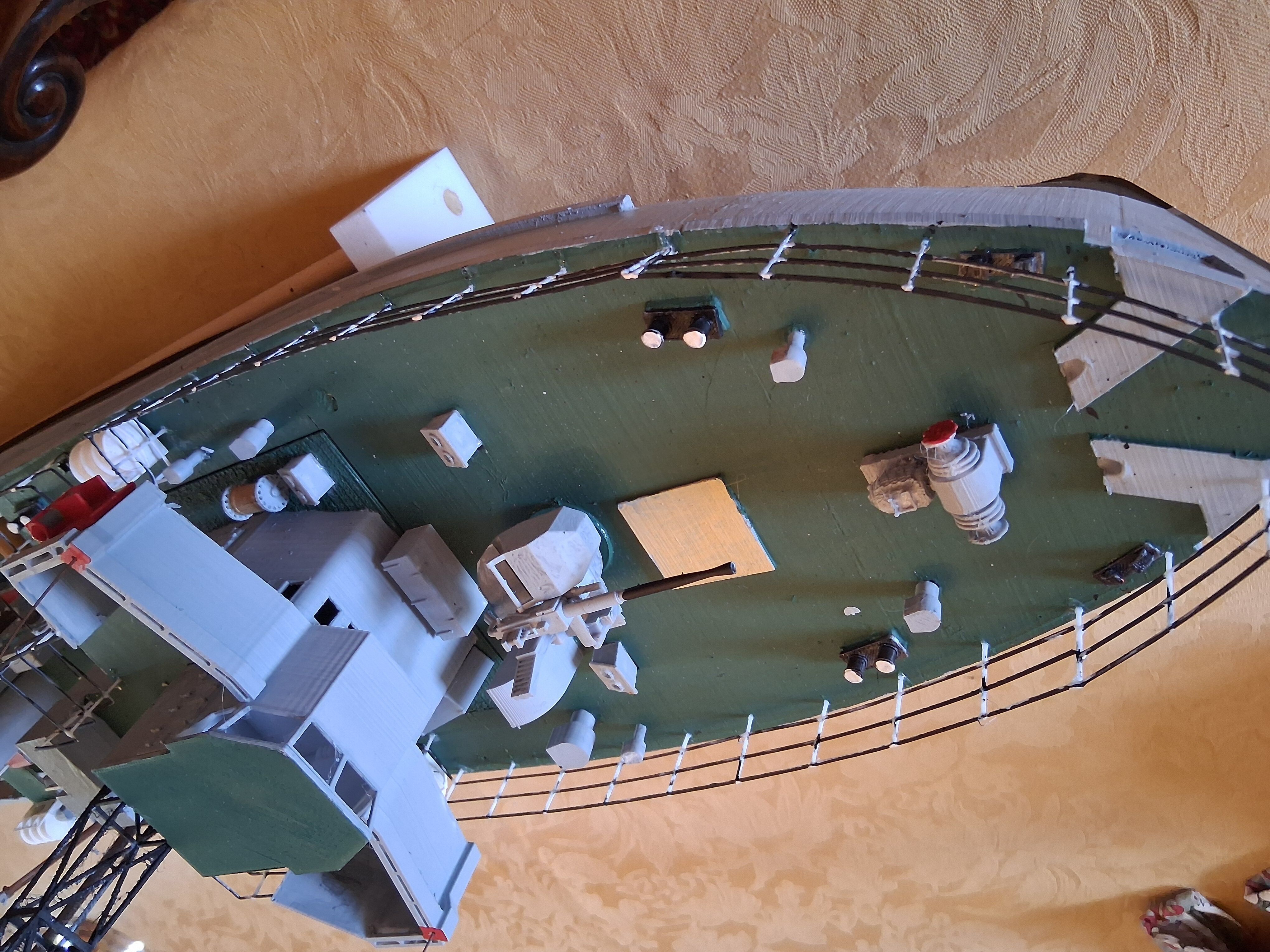 HMS Ton Class Minesweeper radio controlled model 3D print model_7