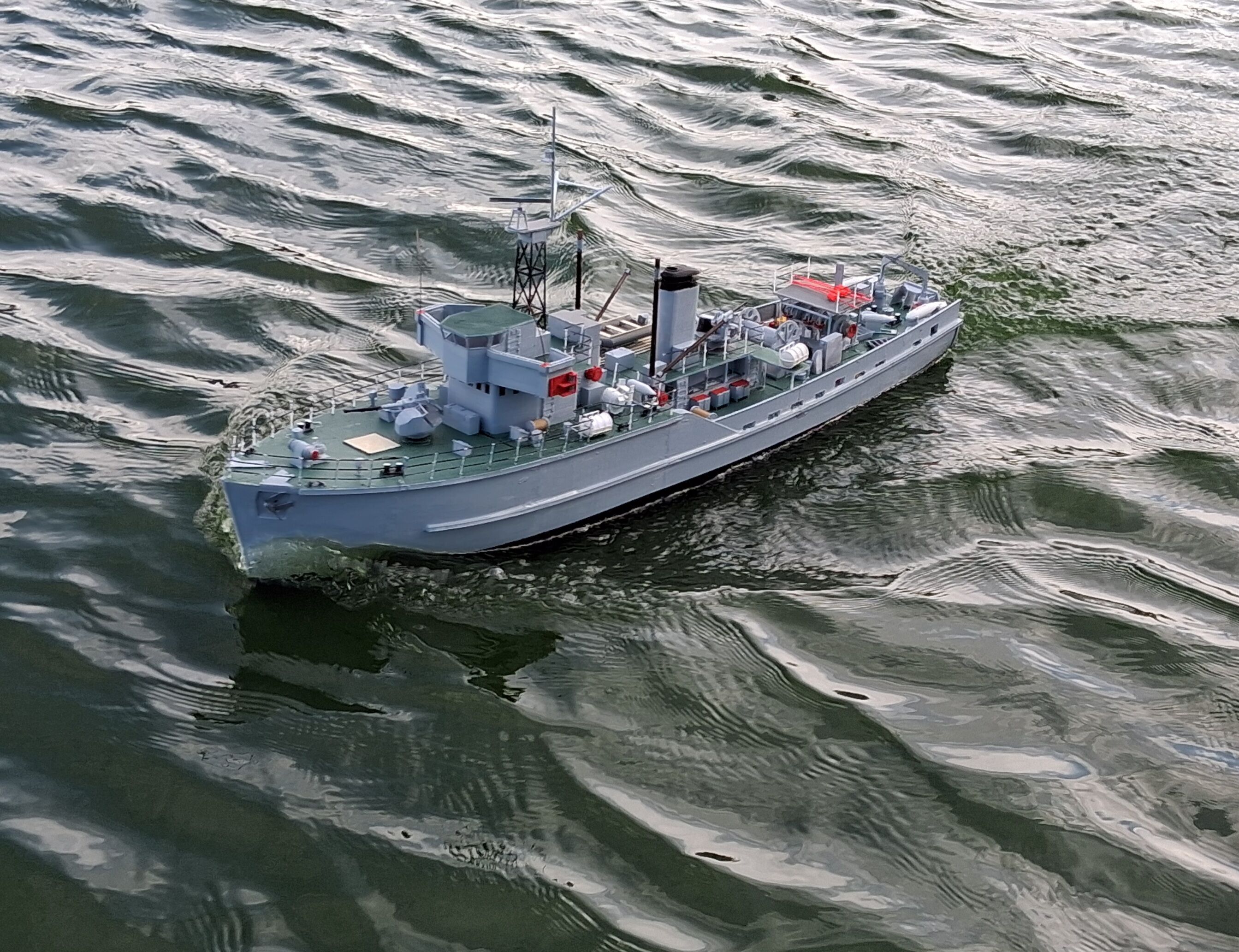 HMS Ton Class Minesweeper Radio Controlled Model 3D Model 3D Printable 