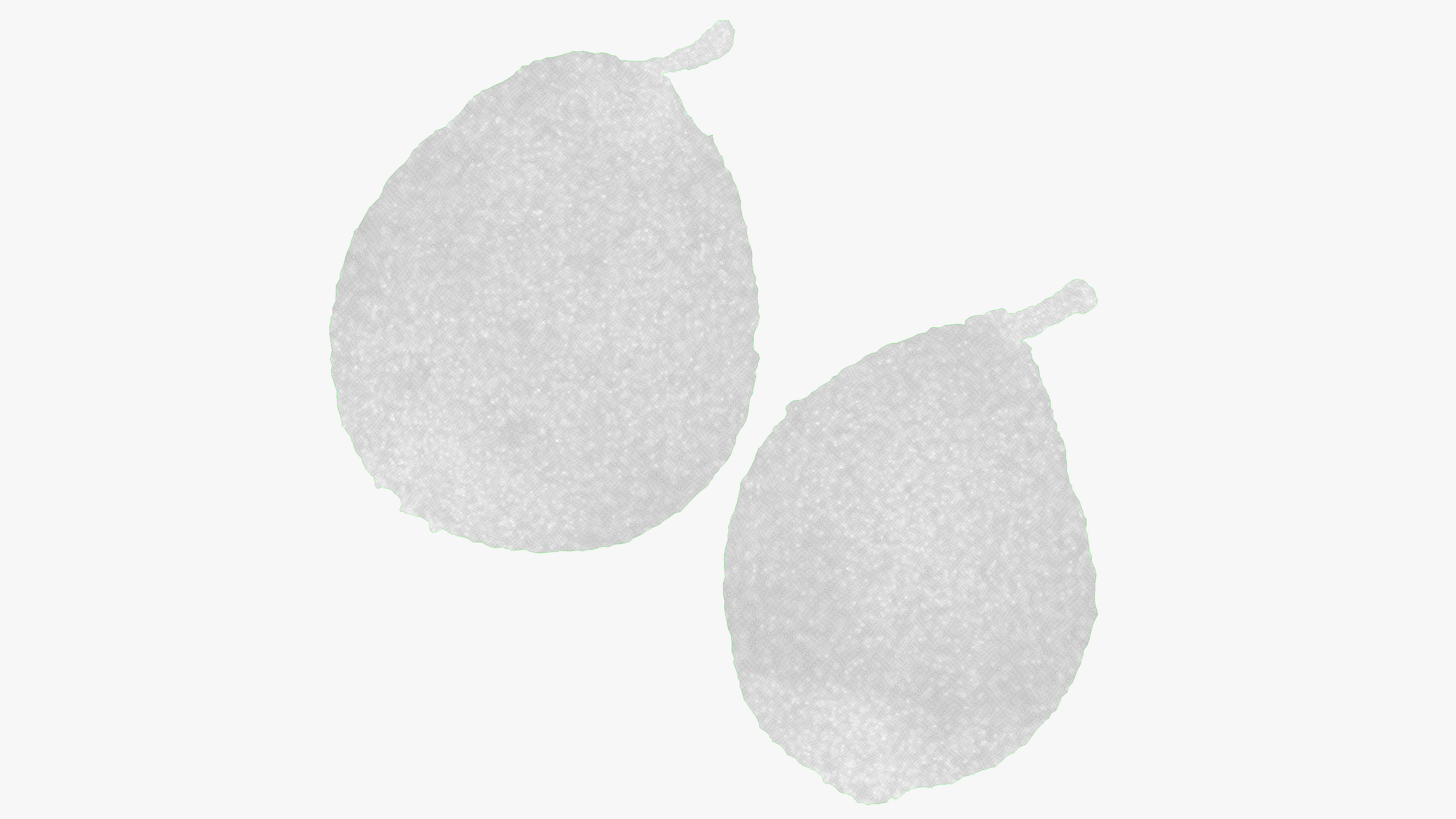 Pear Yellow 3D model_7