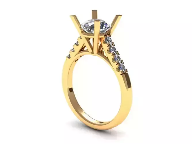 Solid Love Wedding Ring 434