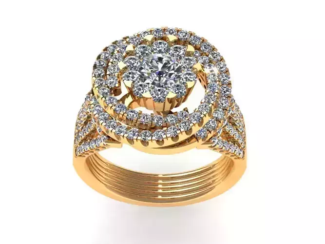 Rose Wedding Ring 432