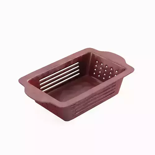 Used Plastic Basket 01 3D model