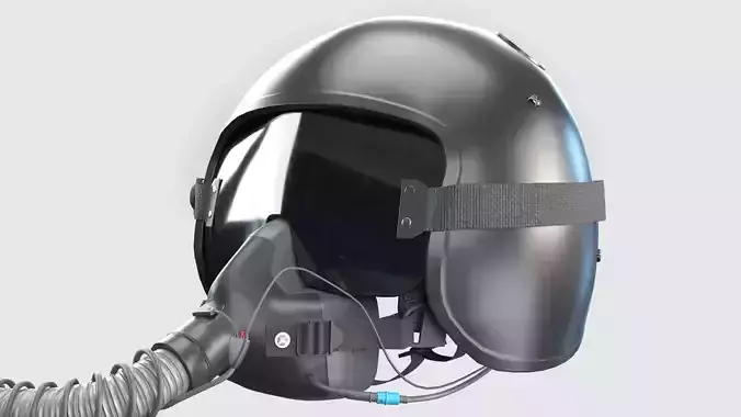 Fighter Jet Pilot Helmet with Oxygen Mask
