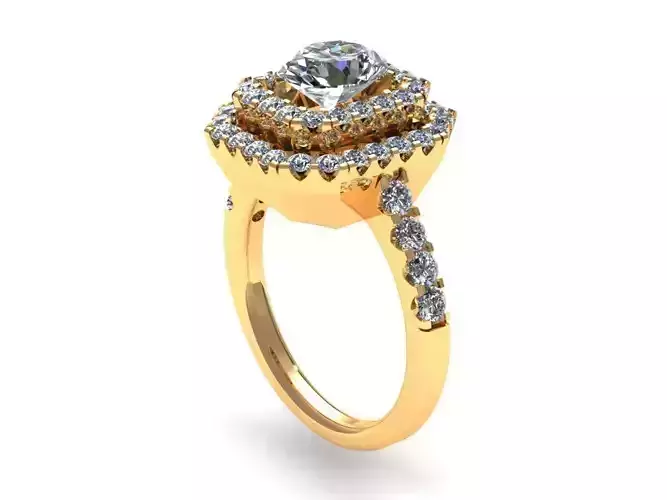 Emerald Wedding Ring 424