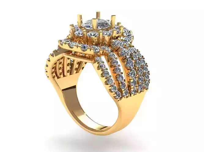 Vintage Woman Wedding Ring 451