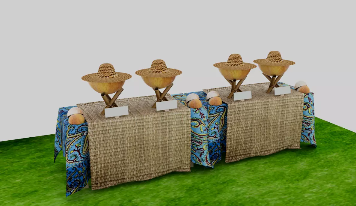 Local bar Free 3D model