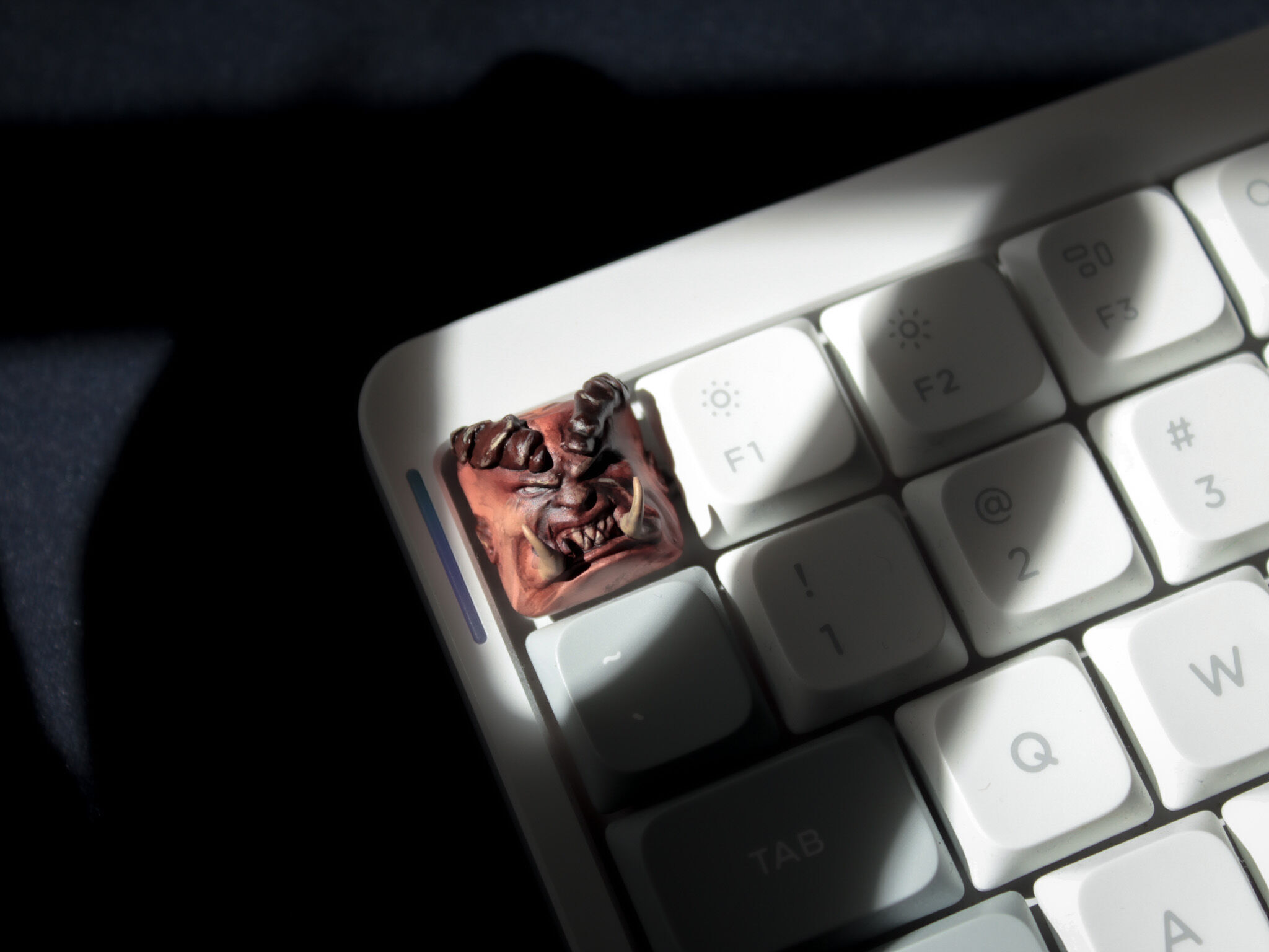 Butcher Diablo Keycap 3D print model_3
