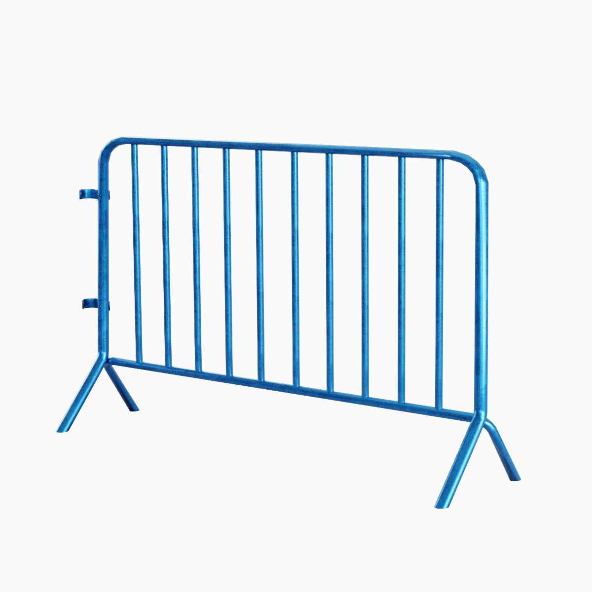 Fence Barrier 06 Low-poly 3D model_1