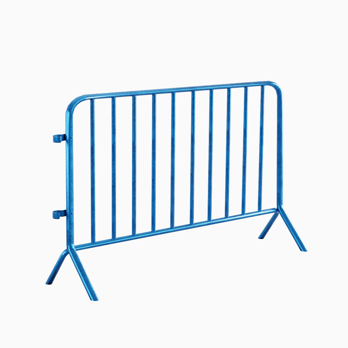 Fence Barrier 06 Low-poly 3D model_3