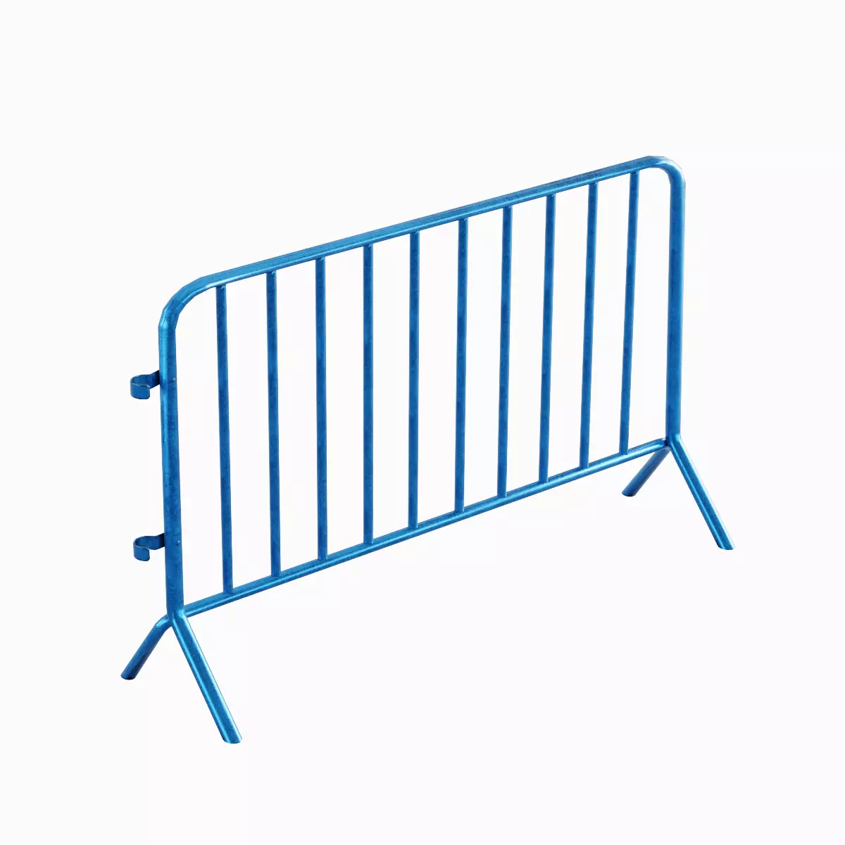 Fence Barrier 06 Low-poly 3D model_0
