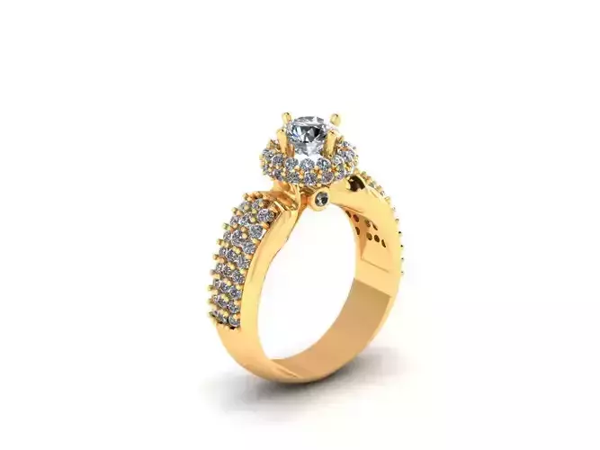 Solid Love Wedding Ring AI000142R